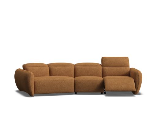 Jaeger 5 seat cuddler with zero-gravity electric recliner & headrest