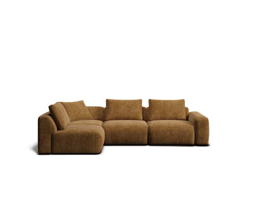 Portofino 5 seat corner modular with armless seat