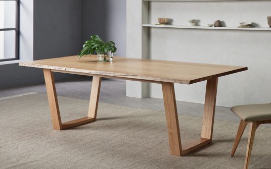 Blox timber dining table
