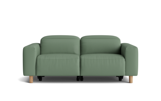 Jackalope 3 seat dual electric recliners with electric headrests