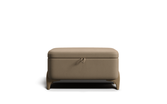 Oakden storage footstool | Nick Scali