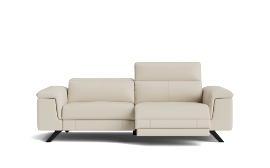 Everly 3 seat dual electric recliners with electric headrests