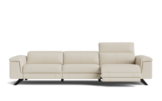 Everly 4.5 seat dual electric recliners with electric headrests