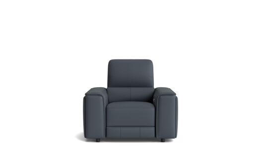 Manly electric recliner with electric telescopic headrest