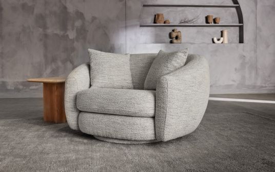 Nora swivel armchair