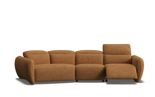 Jaeger 5 seat cuddler with zero-gravity electric recliner & headrest