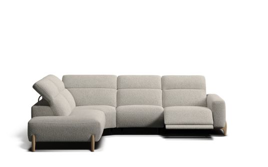 Oakden 6 seat corner terminal with electric recliner & electric headrest