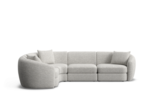 Nora 6 seat corner modular