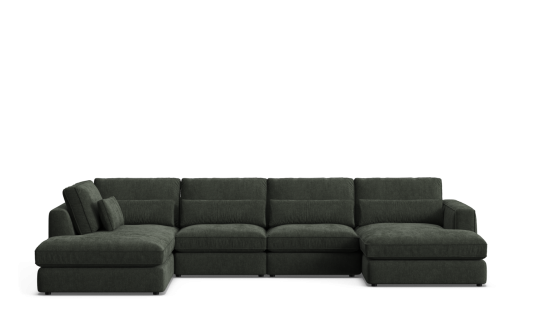 Federal 7 seat corner terminal with chaise