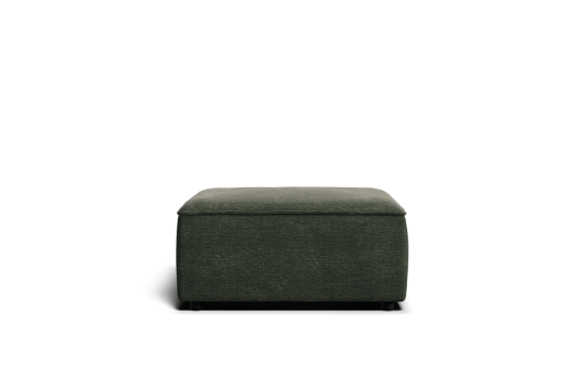Avino footstool in green fabric | Nick Scali