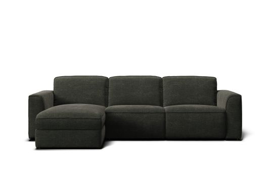Avino 3 seat sofa bed & storage chaise | Nick Scali