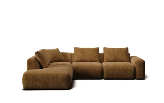 Portofino 6 seat corner modular with terminal