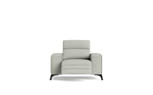 Luigi electric recliner with adjustable headrest