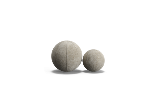Los angeles ball cushions (set of 2)
