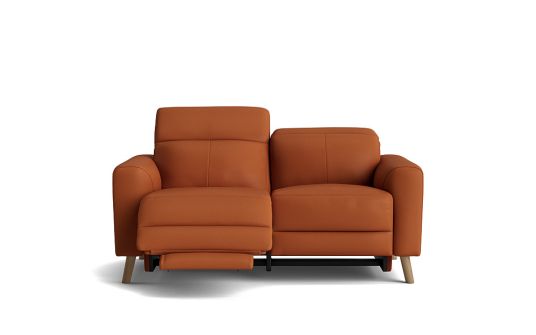 Antigua Leather 2 Seat Recliner with Headrests