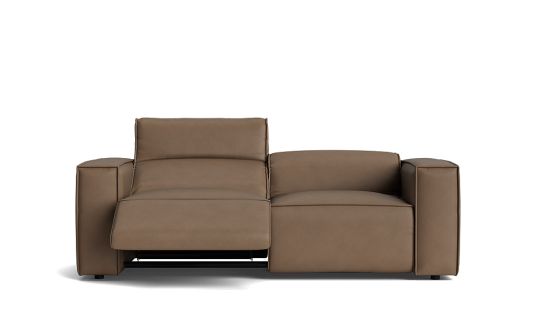 Komo 3 seat dual electric recliners with electric headrests