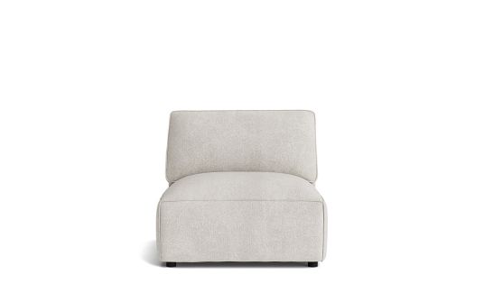 Maddox 1.5 seat armless chair