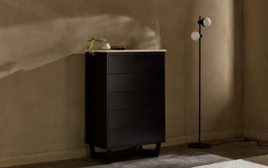 Provence Marble Oak Tallboy