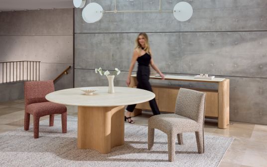 Traver Round Dining Table