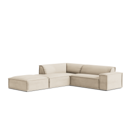 Lenxy 7 seat corner terminal with large ottoman