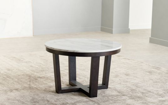 Provence Marble Lamp Table