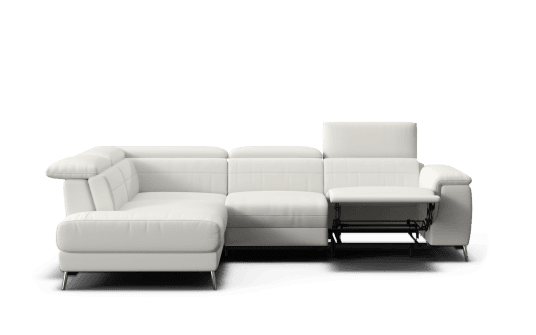 Tarow 5.5 seat corner terminal with zero-gravity electric recliner & adjustable headrests
