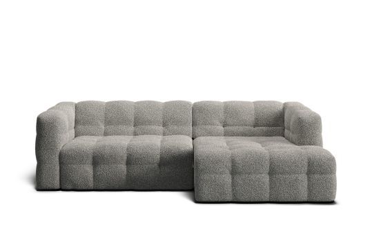 Parco 2 seat electric sliding seat & right arm facing chaise in summer fabric pale moss